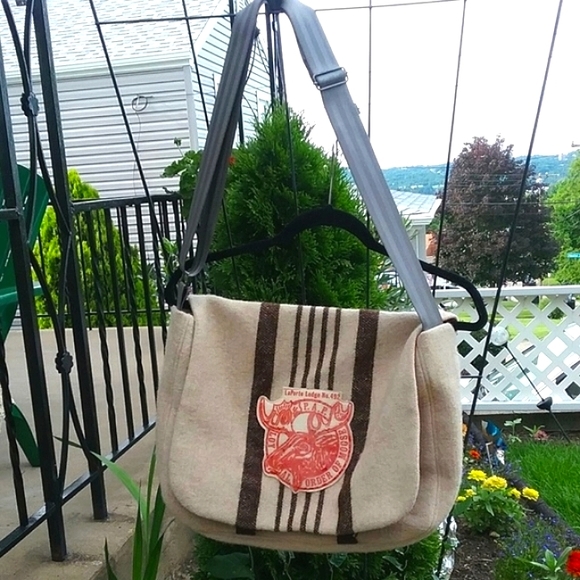 COPY - Order of Moose Wool Messenger Bag - Picture 8 of 8